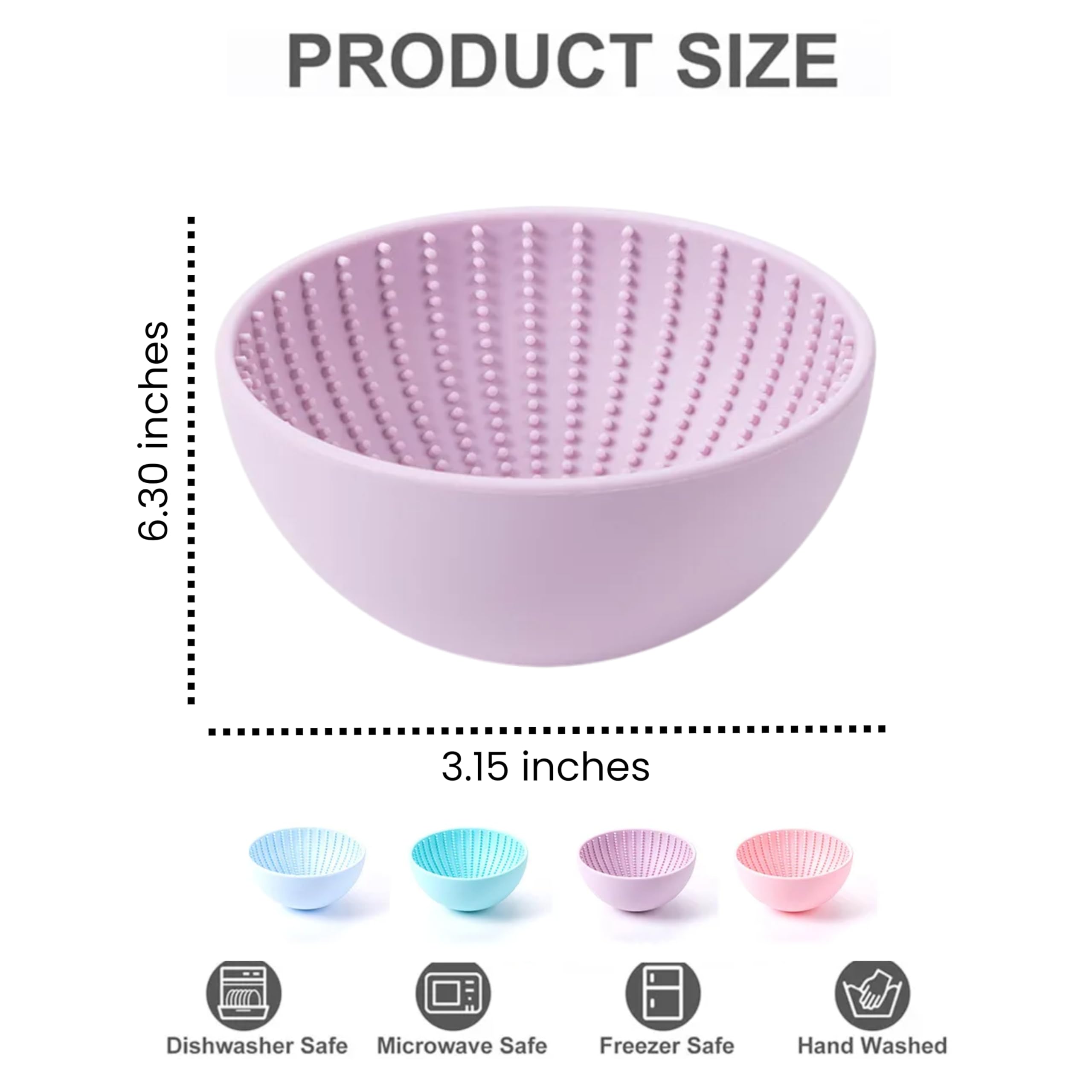 New color environmentally friendly silicone dog licking pad bowl, pet slow feeder, water bowl