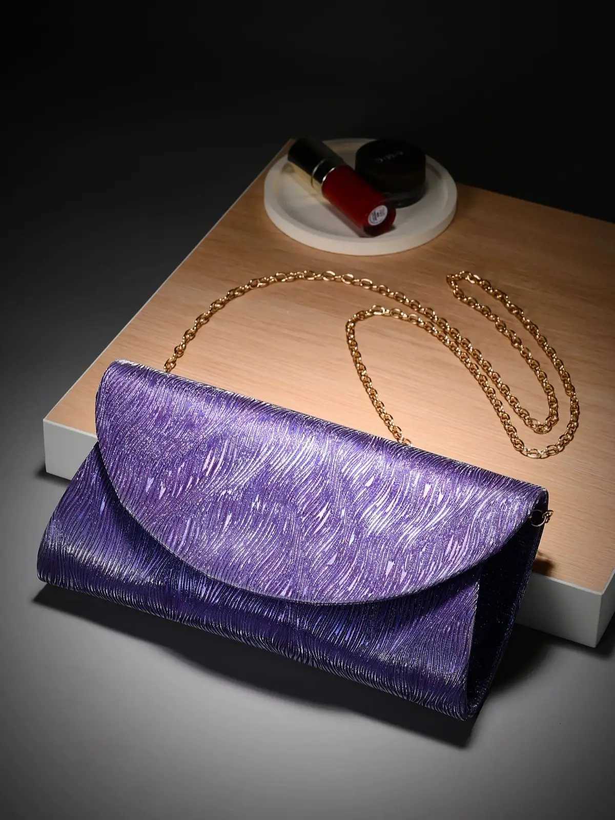 New Simple dinner Bag Portable Party Handheld Storage Bag Metal Chain Single Shoulder Bag Marriage Party Evening Dress Bag H251027