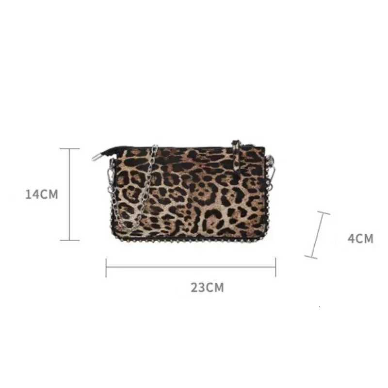 New Leopard Crossbody Bags For Women Fashion Chain Mobile Phone Purse Travel Vacation Shoulder Messenger Bag Sac A Main FemaleW251028