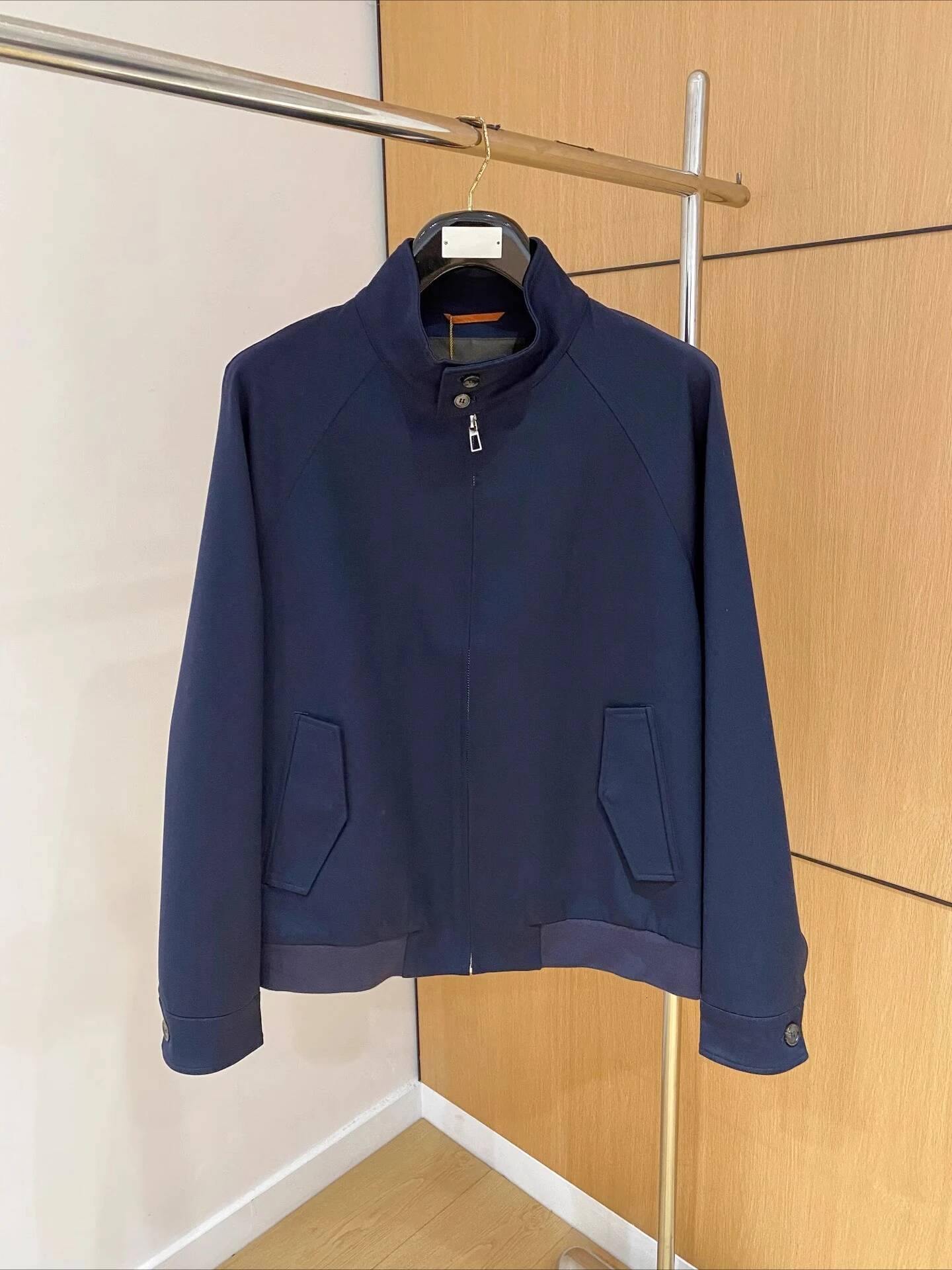 LP 25Aw Contrasting Color Men's Stand-Up Collar Flight Suit Casual Jacket