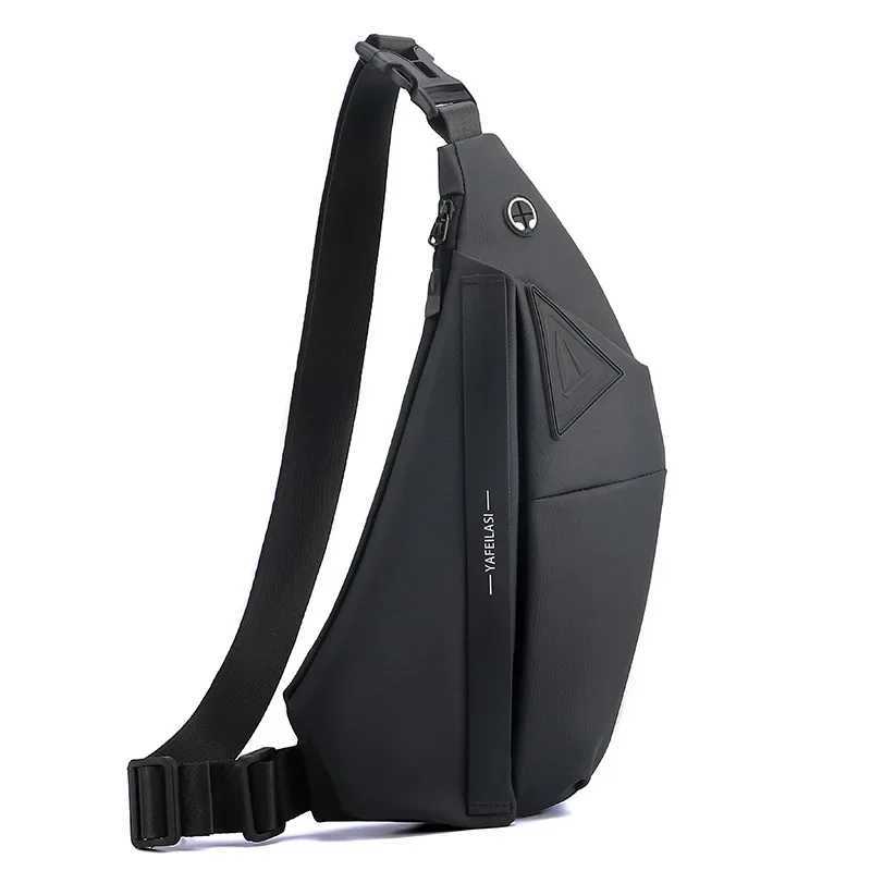 Antitheft Chest Bags Crossbody Bag for Men Messenger Bag Sling Shoulder Bag Mobile Phone Waterproof Bagpack Travel Sports BagsW251028