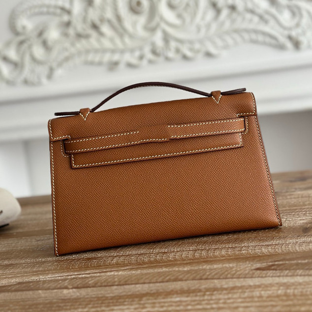 12a Cosmetic Bags Luxury bag Designer 22cm Handbag Fashion Casual Bag Shoulder bag Real leather strap Mini Size French Original calfskin Real Gold plated hardware