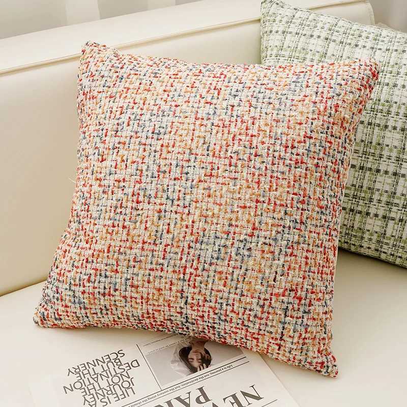 Pillow Case 30X5045X45CM Red Yellow Throw Cover Nordic Light Luxury Stamping Waist Cushion Cover Decor Home Decorative case C251028