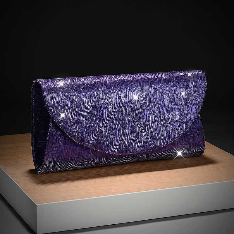 Fashion Women Evening Bag Classy Crossbody Single Shoulder Bags Velvet Envelope Handbag Wedding Dress Purses Party Clutch Bags H251027