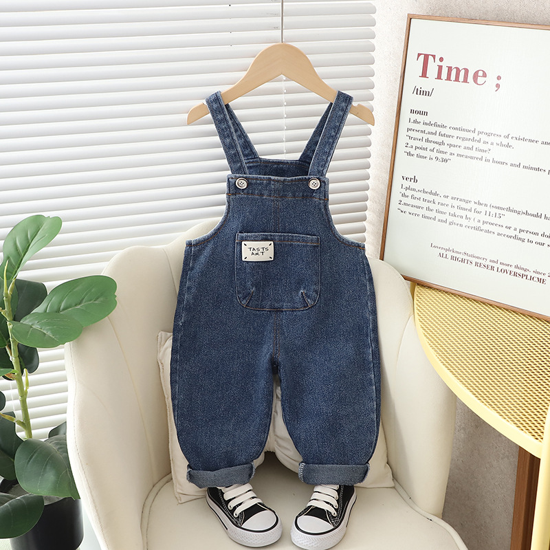 Kids Clothing Sets 2025 Baby Boy Overalls Set, Cartoon Animal Print 2-Piece Outfit, Spring Autumn Clothes for Infant & Toddler
