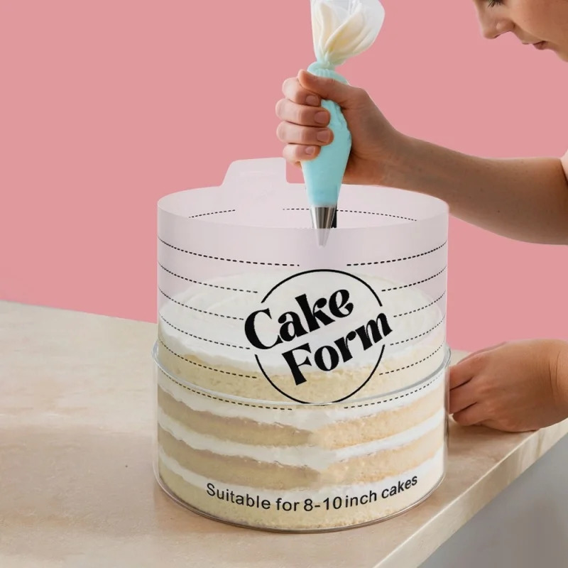 Adjustable Round Cake Ring Mold Retractable Fondant Tools Mousse Acrylic Circle Baking 251028 - view 4