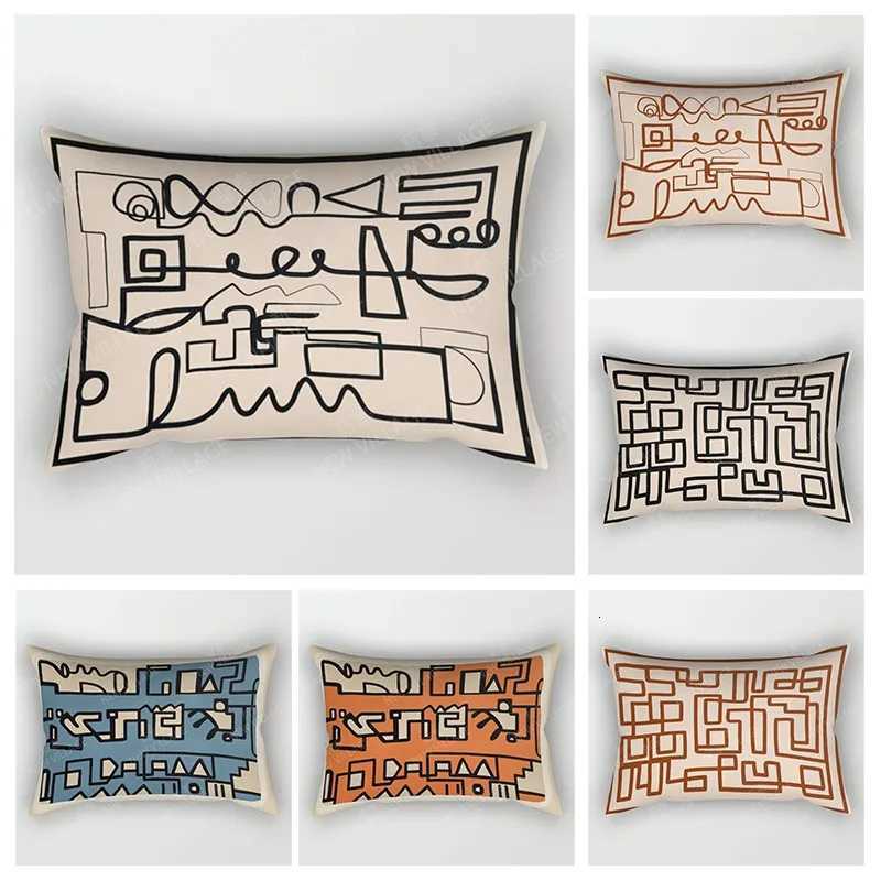 Pillow Case Nordic fall home decor 3050 throw cover sofa modern abstract geometric boho living room Cushion cover 50x70 30x50 40x60 C251028