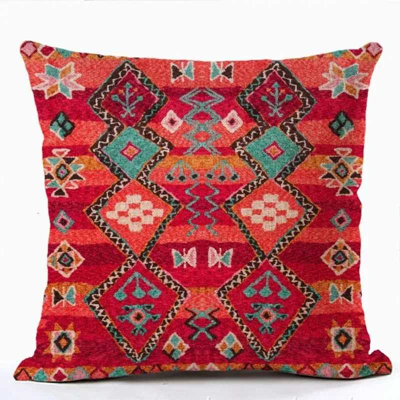 Pillow Case Geometric Home Decor Moroccan Ethnic Bohemian Cushion Cover Office Sofa Cover Outdoor Camping Hug Cover C251028