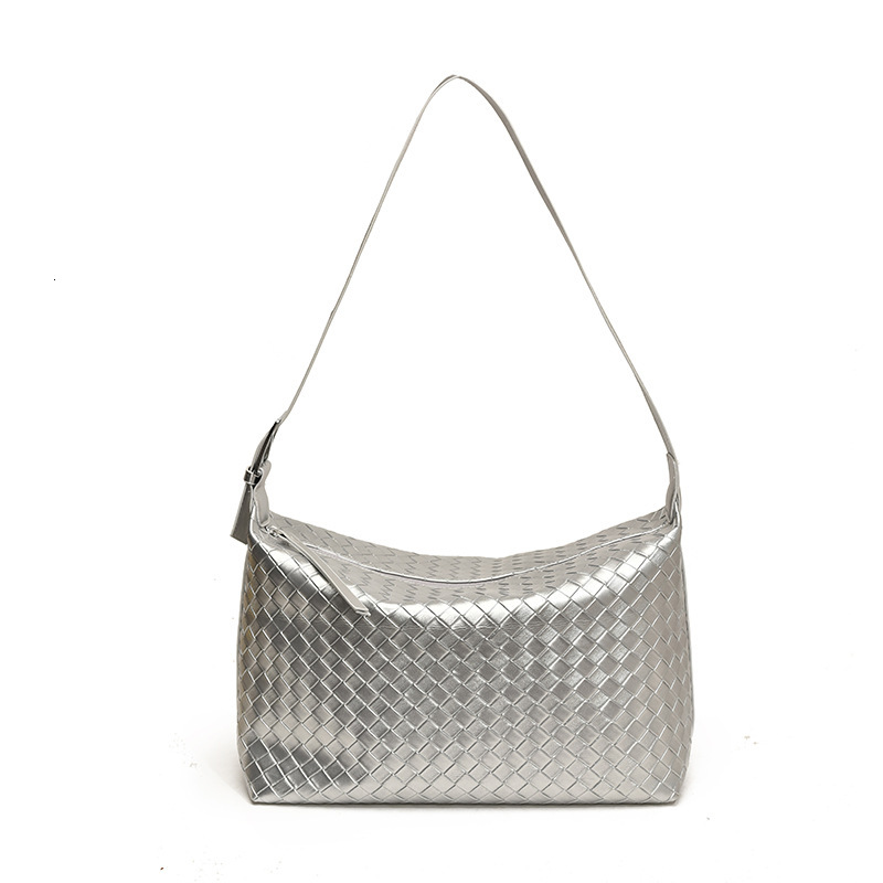 Luxury Brand Designer Bag High-End Woven Tote Bag For Women 2024 New Large Capacity Handheld Shoulder Commuter Bag Crossbody Pillow Bag