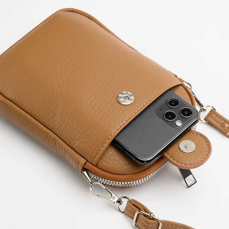 Crossborder small bag for women 2024 new fashion versatile mobile phone bag exquisite simple shoulder crossbody bag small roundW251028