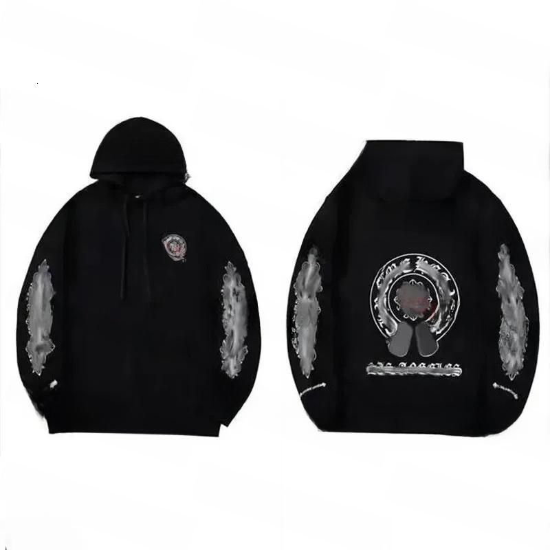 5A Chrome Hoodie Designer Hoodie High-quality Men's And Women's Hoodies Sweatshirts Pullovers Letter Printed Zippers Long Sleeves Designer H