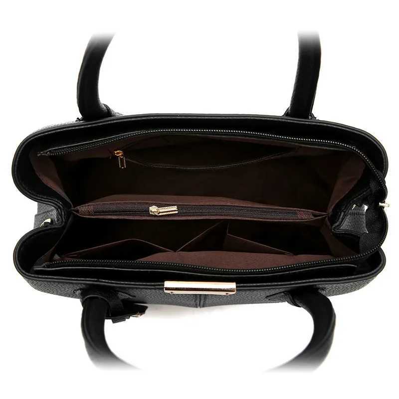 Shaping PU Leather Handbag Stylish Versatile Tote Shoulder Bag Large Capacity Crossbody Bag with Adjustable StrapsZip ClosureW251028