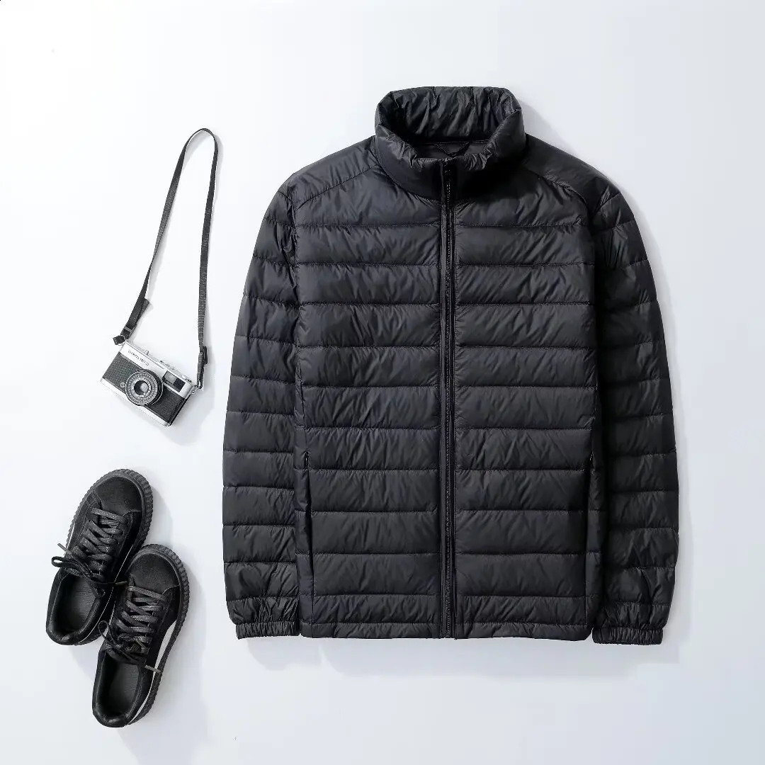 Big Size 5xl 8xl 11xl Mens Puffer Jacket 2025 Mens Lightweight WaterResistant Packables Warm Fashion Short Down Parkas 251027