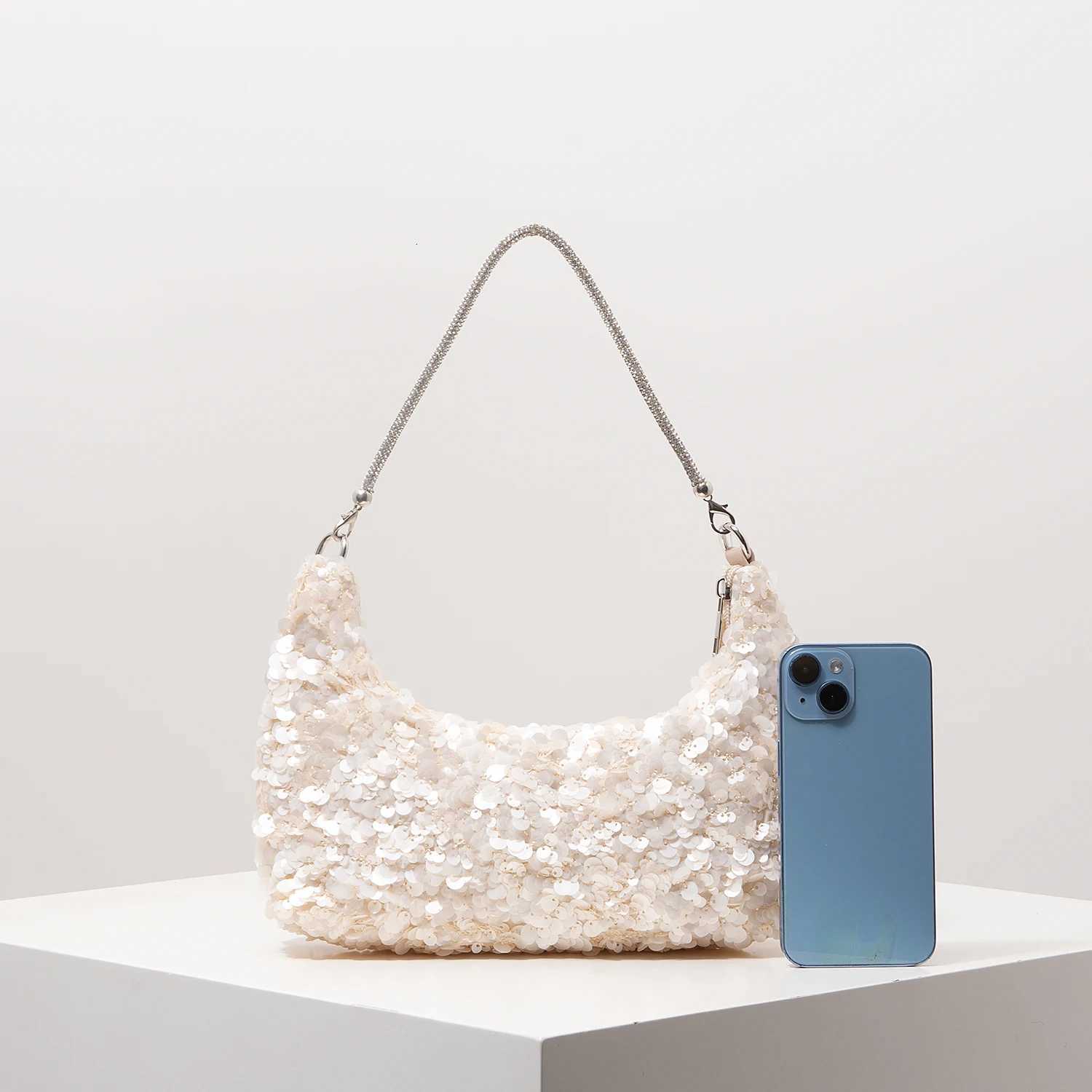 Sequin BagBridal PartyWomen Shoulder BagProm Dresses For WomenProm Accessories Bag For Women ElegantWedding ItemsW251028