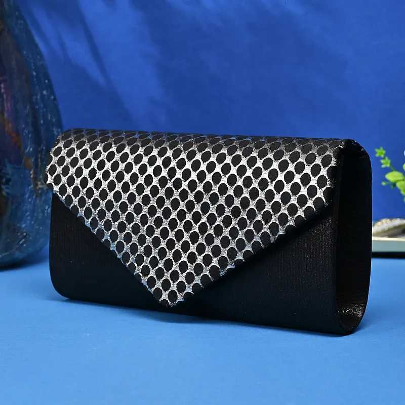 Womens Shimmering Clutch Bag Fabric Envelope Evening Crossbody Classic Wedding Party Handbag for Women H2510271
