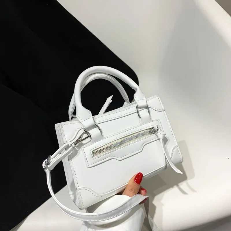 Crossbody Bag for Women New Fashion Casual Western Style Shoulder Handbag Simple Texture Messenger Small Square BagW251028