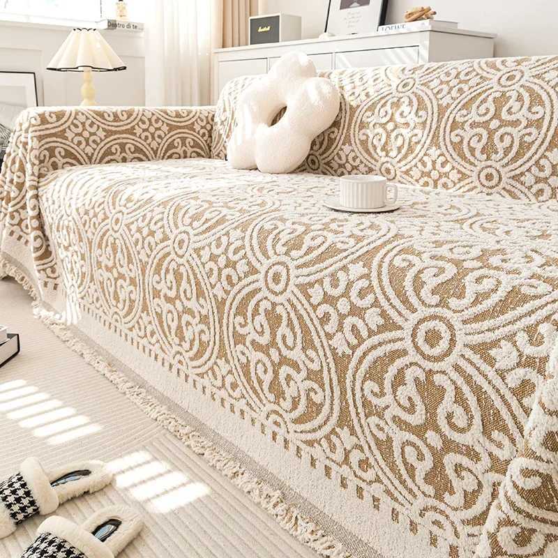Thick Plush Sofa Blanket Multipurpose Furniture Cover Durable Fabric Dustproof Antiscratch Home Living Room Decor C251028