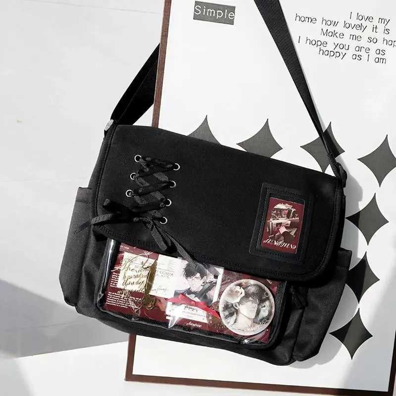 Japanese Original Niche Design Handbag College Style Versatile Shoulder Bag Fashion Trend Crossbody Bag Y2K Ulzzang Ita BagW251028