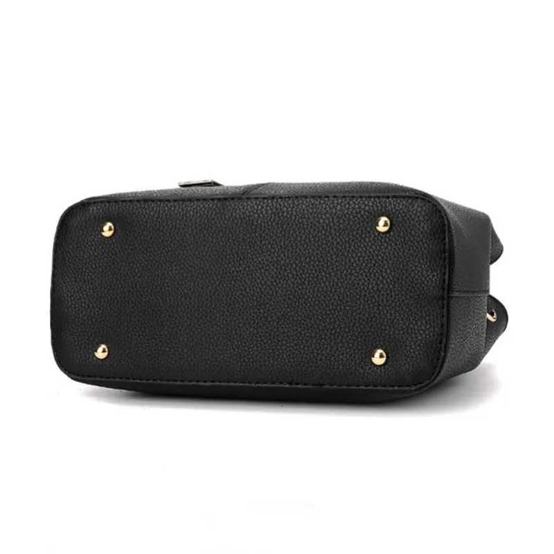 Shaping PU Leather Handbag Stylish Versatile Tote Shoulder Bag Large Capacity Crossbody Bag with Adjustable StrapsZip ClosureW251028