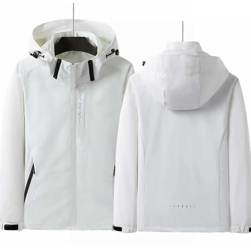 Mens Waterproof Rain Jacket Lightweight Outer Hooded Outdoor Raincoat Hiking Windproof Jacket Climbing Outdoor Jackets X2510281