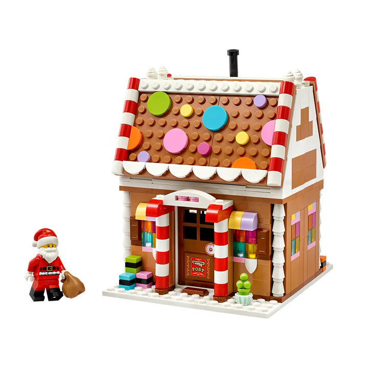 LEGO Toys Christmas Series Countdown Calendar Building Set - Festive Gingerbread House Gift