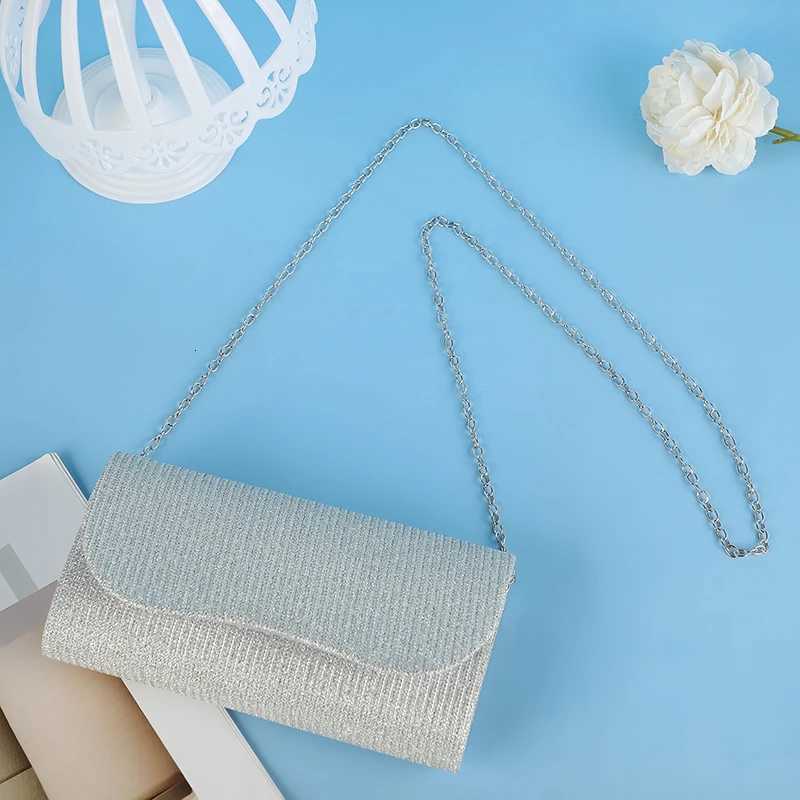 Textured Wavy Frame Clutch Handbag One Shoulder Slung Manual Hot Drilling Process Evening Bag H2510271