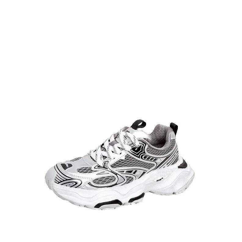 Mirinda Men's Dad Shoes Women's 2025 New High-End Thick-Soled Height-Increasing Casual Shoes Men's Style Sports Shoes