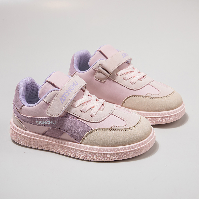 Fall Comfortable and Fashionable Sneakers Simple Velcro Kids Shoes Teen Kids Casual Shoes Lightweight2025