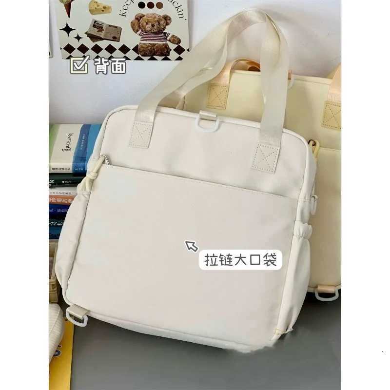 Ins College Style Girl Backpack Bag Large Capacity Cute Ita Bag Japanese Versatile Highvalue Single Shoulder Crossbody BagW251028