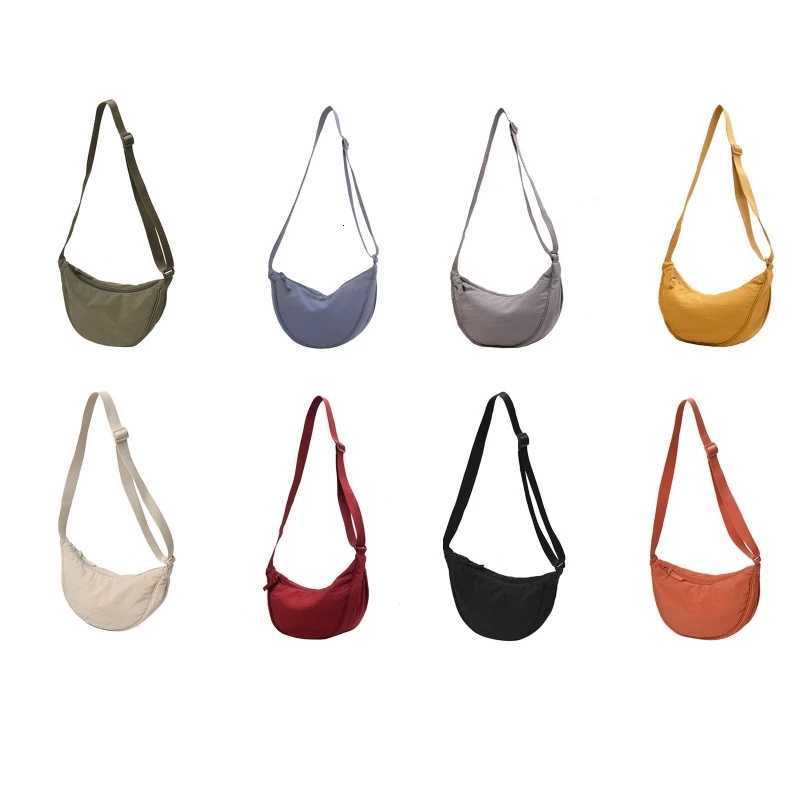 Casual Nylon Hobos Crossbody Bag for Women Men Shoulder Bags Large Capacity Tote Lady Travel Shopper Bag Female PursesW251028