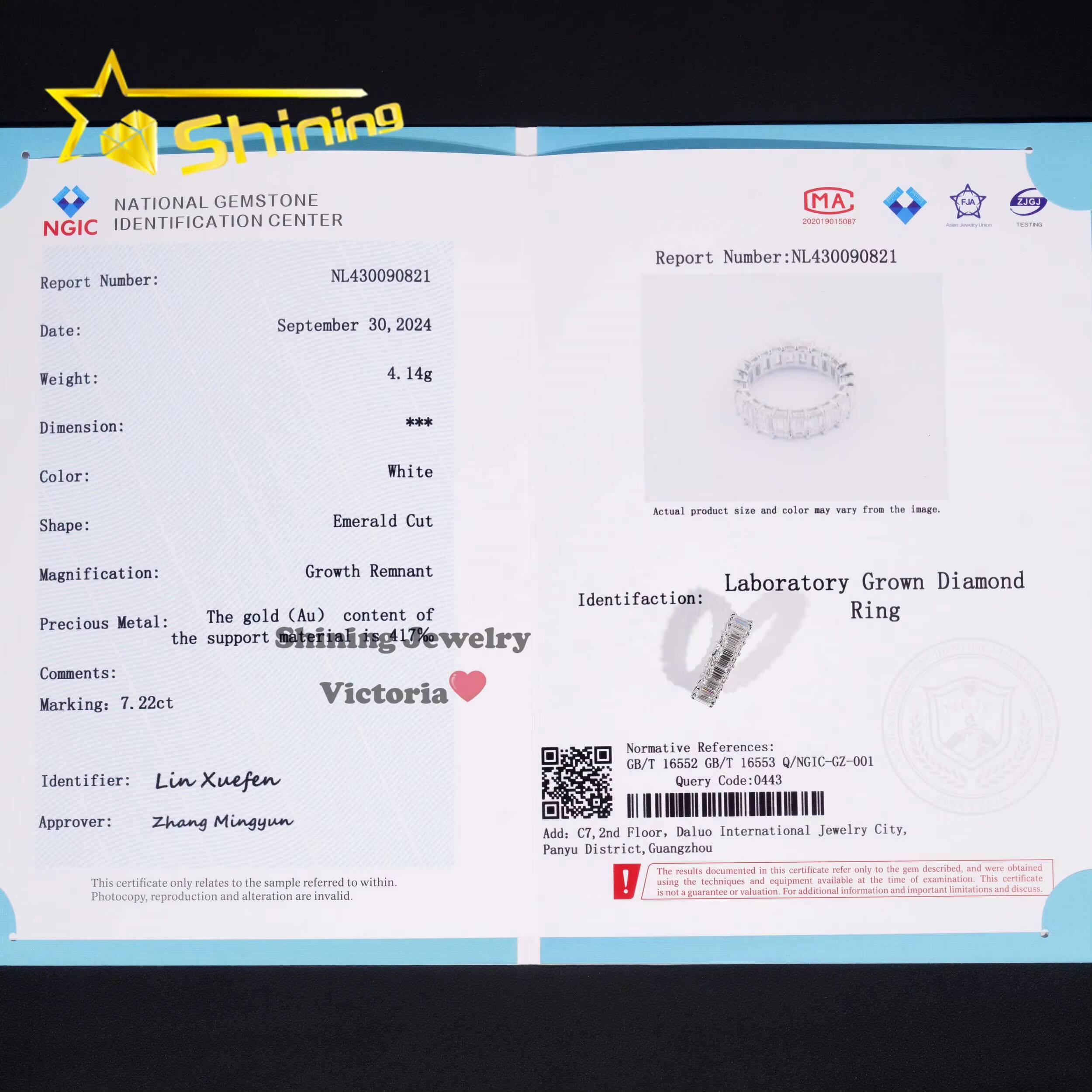 GIA Lab Grown Diamond Solitaire Engagement Eternity Band Ring Women 35 Radiant Emerald Cut 10K 14K 18K Solid Gold Wedding Rings