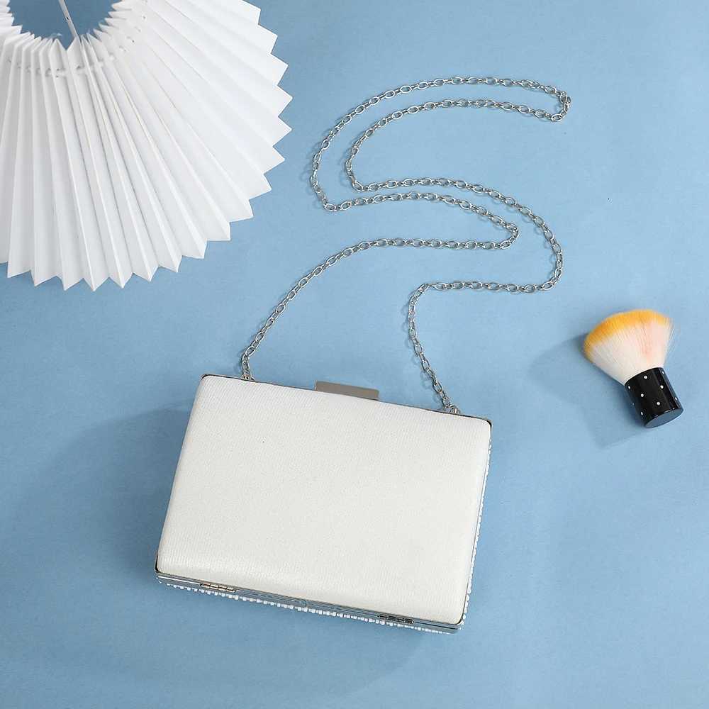 the New Mrs Lettered Clutch Bag Elegant Dinner Wedding Party Evening Dress Storage Socialite Small Item Organizer H251027