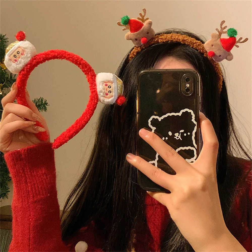 Disney Christmas Cute Snowman & Elk Holiday Themed Plush Headwear for Girls - Fall/Winter Seasonal Accessory designer H251119