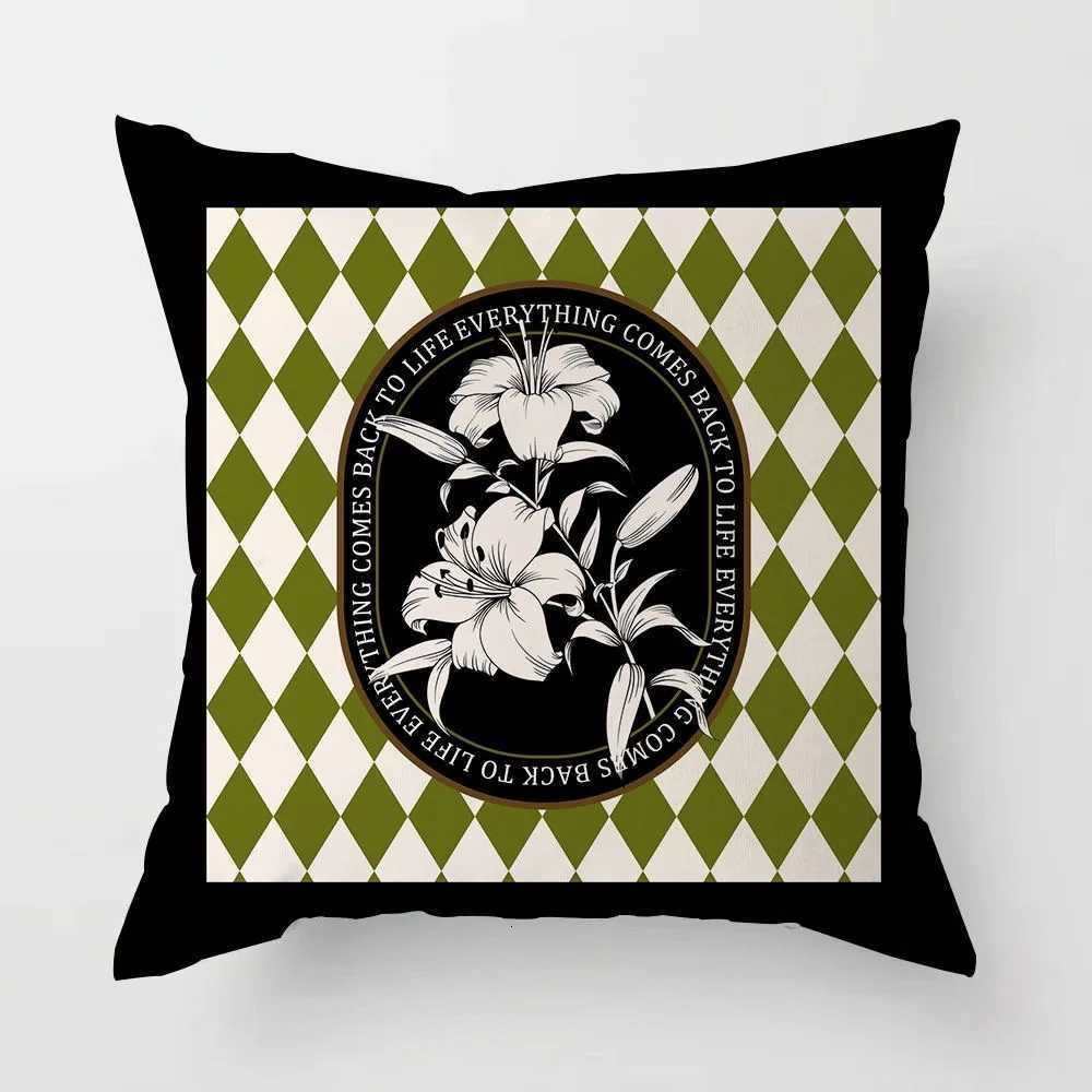 Pillow Case Retro Light Luxury American case Sofa Cushion Cover Bedroom Bed Cover Square C251028