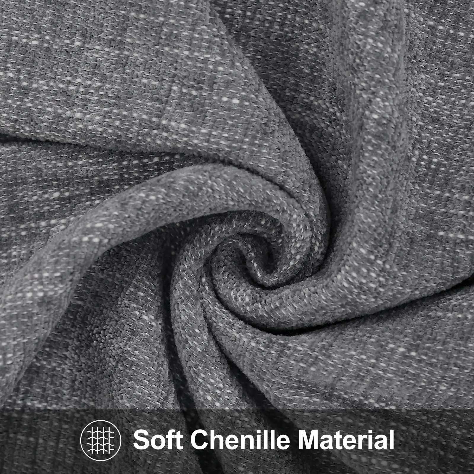 Pillow Case Homaxy Chenille Cushion Cover 45x45cm Throw Cover Soft Luxury case For Sofa Living Room Decorative case 40x40 C251028