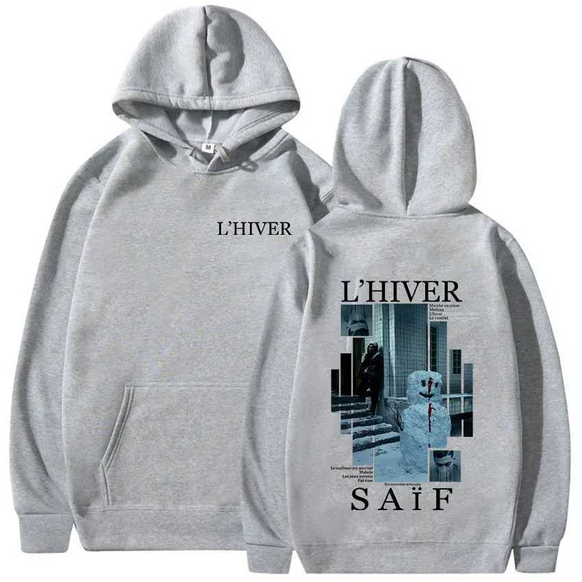 Rapper LHIVER Saif Album New Hoodie Mens Women Hip Hop Pullover Sweatshirt Long Sleeve Retro Hoody Autumn Winter StreetwearXJ251028