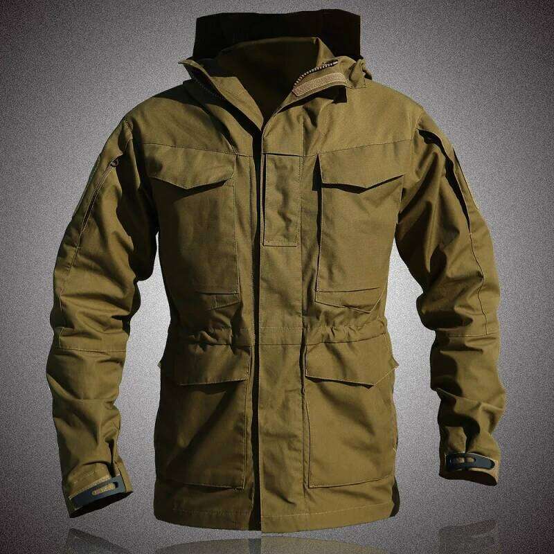 Waterproof Tactical Windbreaker For Men, Flight Pilot Coat, Military Field Jacket, Casual Clothes