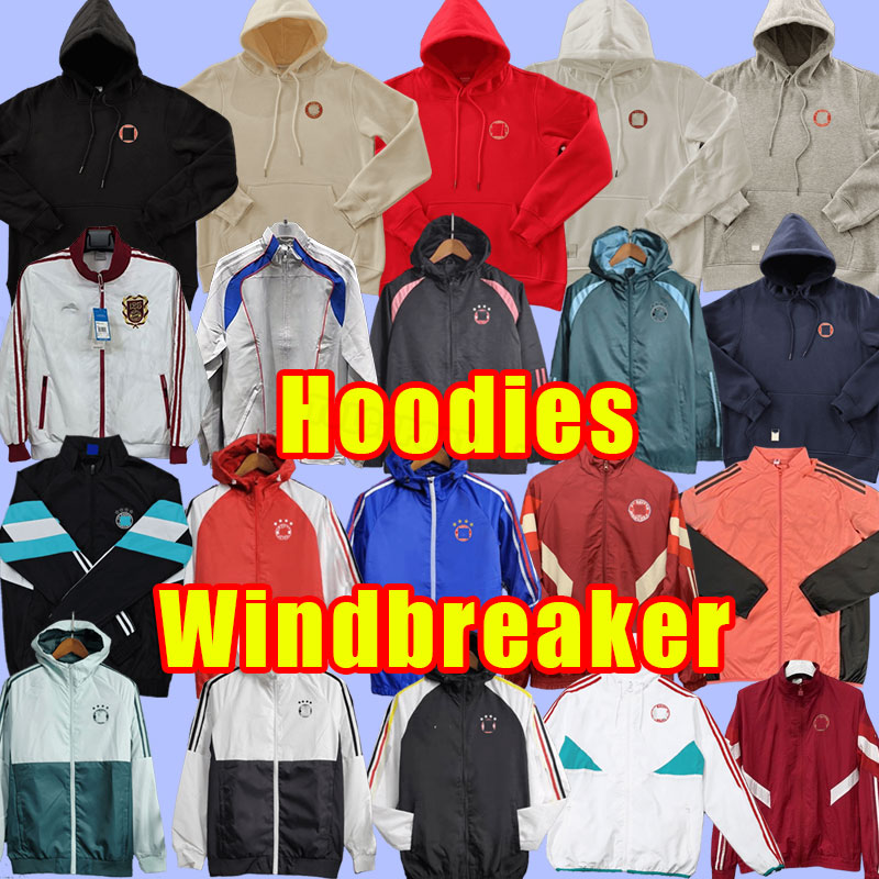 Bayern Munich 24 25 soccer tracksuits Tracksuit Jacket long sleeve men kidsDE LIGT SANE 2024 2025 football shirt GORETZKA GNABRY KIMMICH Hoodies windbreaker