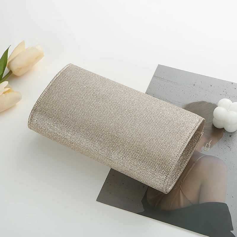 Elegant Storage Handheld Bag with Chain Strap for Party Wedding Dinner Fashionable One Shoulder Crossbody Bag H251027