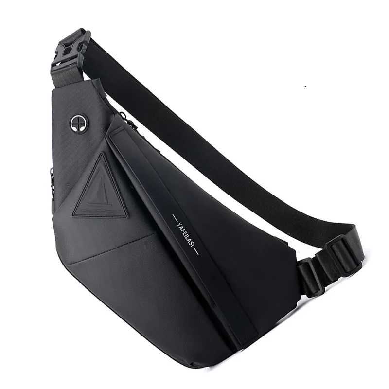 Antitheft Chest Bags Crossbody Bag for Men Messenger Bag Sling Shoulder Bag Mobile Phone Waterproof Bagpack Travel Sports BagsW251028
