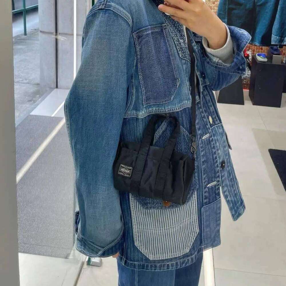 Top Quality Canvas Crossbody Porter Men Women Casual Simple Messenger Single Shoulder Bag Korean Japan Youth Handbag