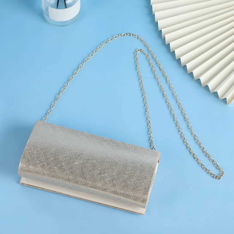 Bright Diamond Clutch Bag Dinner Party Chain Shoulder Socialite Evening Outing Mobile Phone Storage for Women H251027