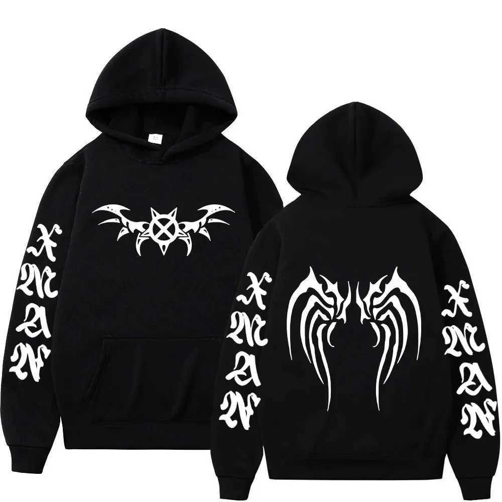 Rapper Ken Carson X Wing Hoodies Men Women Clothing Fashion Hooded Sweatshirts Casual Oversized Long Sleeve Pullovers StreetwearXJ251028