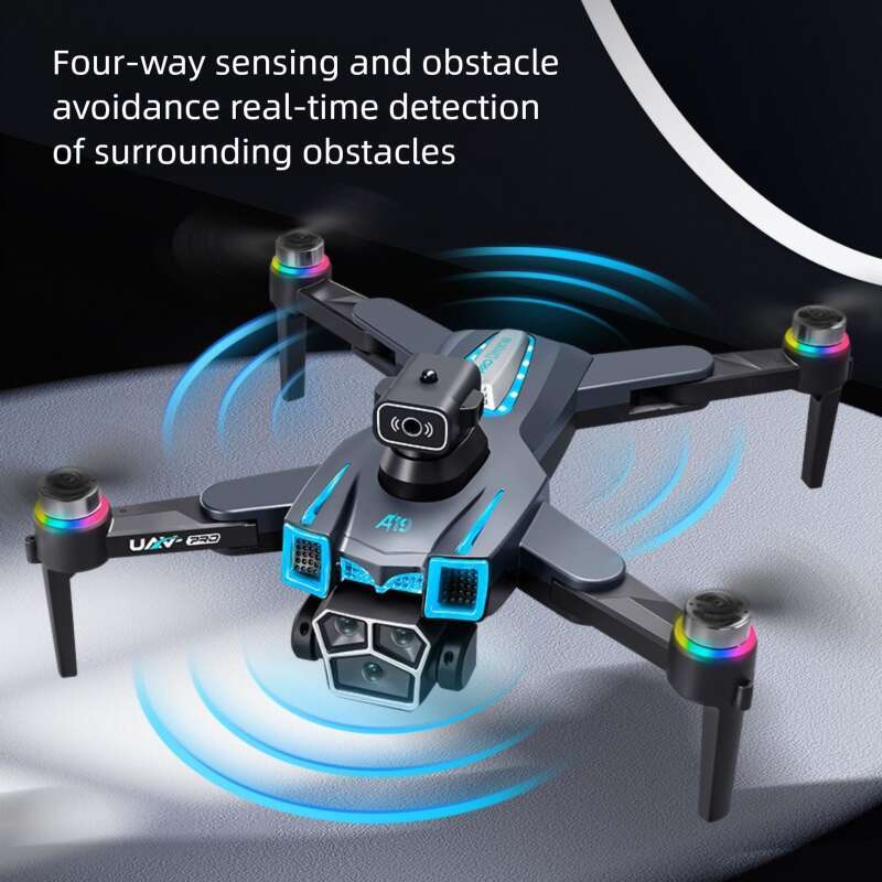 New A Brushless Inch Drone With Screen HD Aerial Photography Quadcopter Obstacle Avoidance Remote Control Airplane