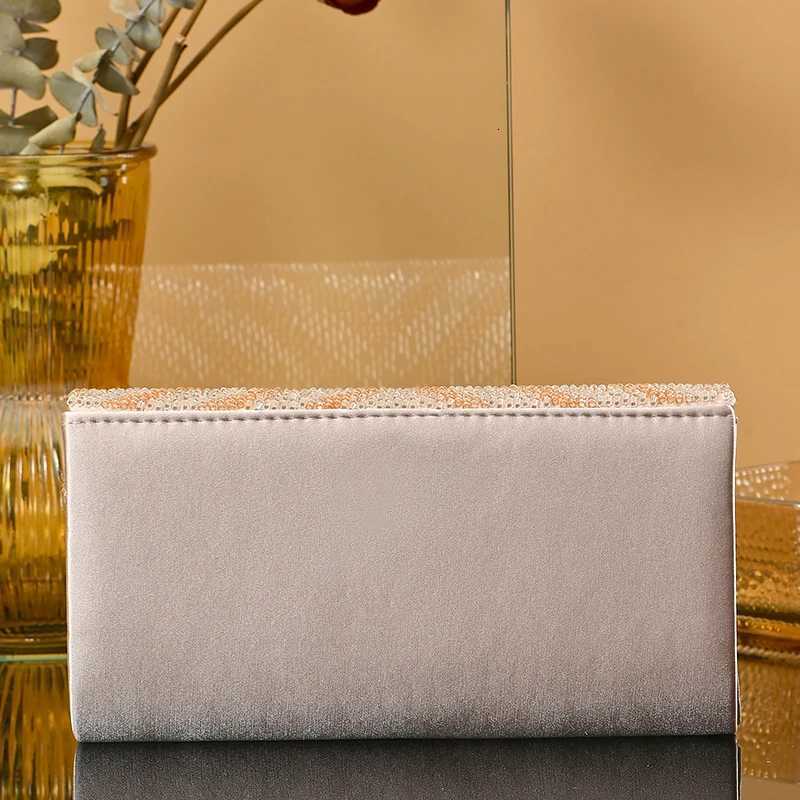 Womens MultiColor Stain Diamond Envelope Evening Clutch Crossbody Bag Classic Wedding Party Shoulder Bag H251027