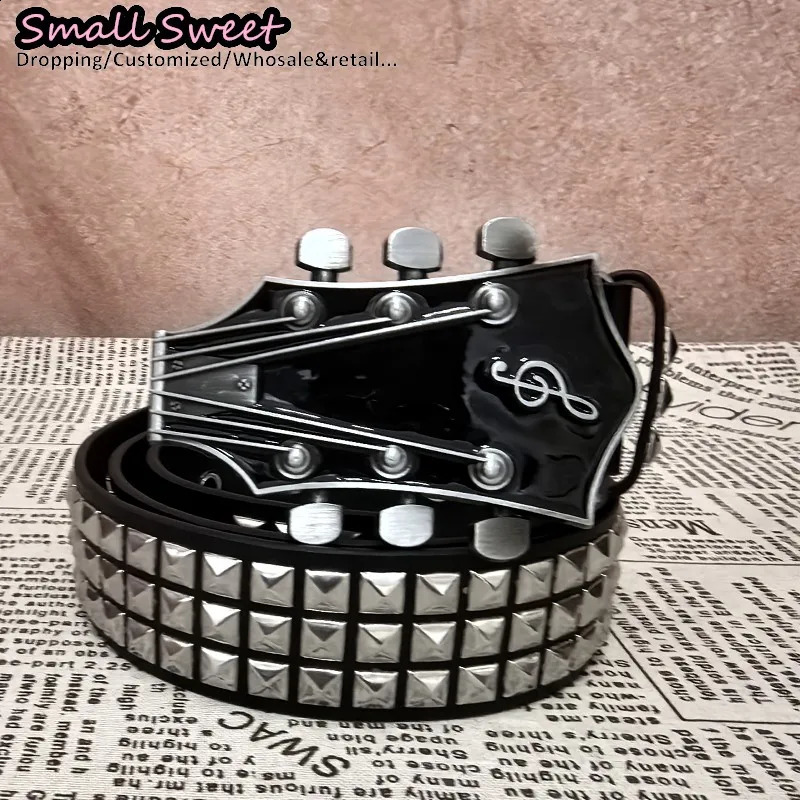 Grunge Punk Rivet Belt Y2K Girls Waistband Belts Gothic MenWomens Steampunk Belt Music Festival Streetwear Accessories Belts 251027