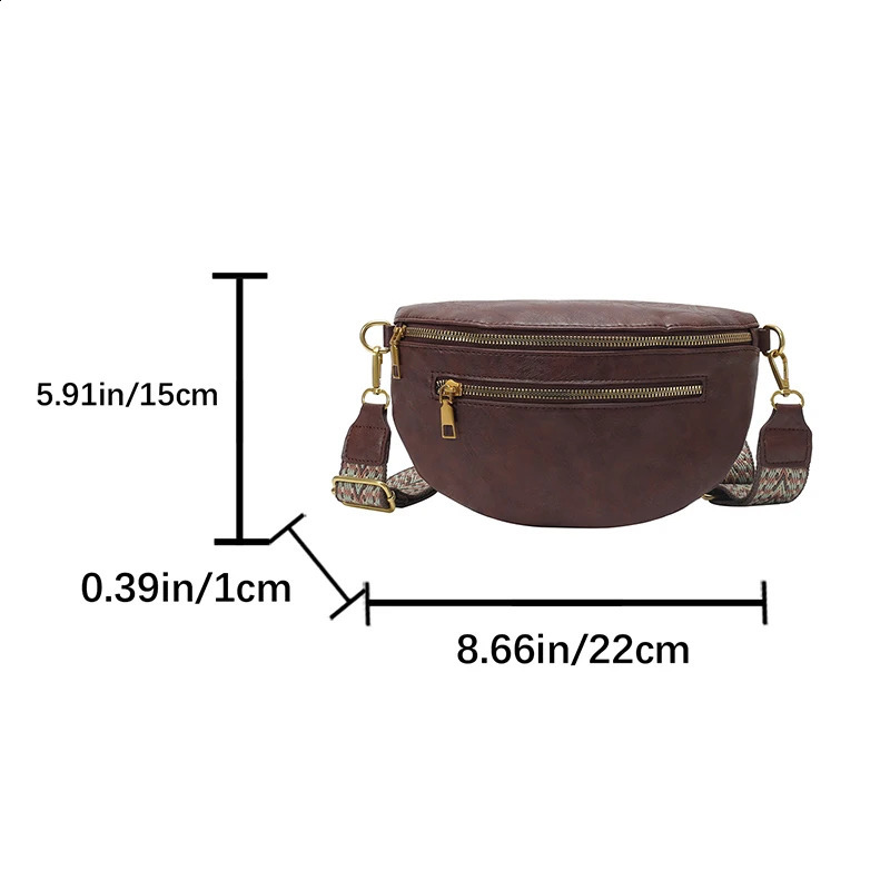 Fashion Simple Waist Bag Fanny Pack Woman Chest Pack Belt Bag phone Purse Leisure Ladies Shoulder Crossbody Bags 251023