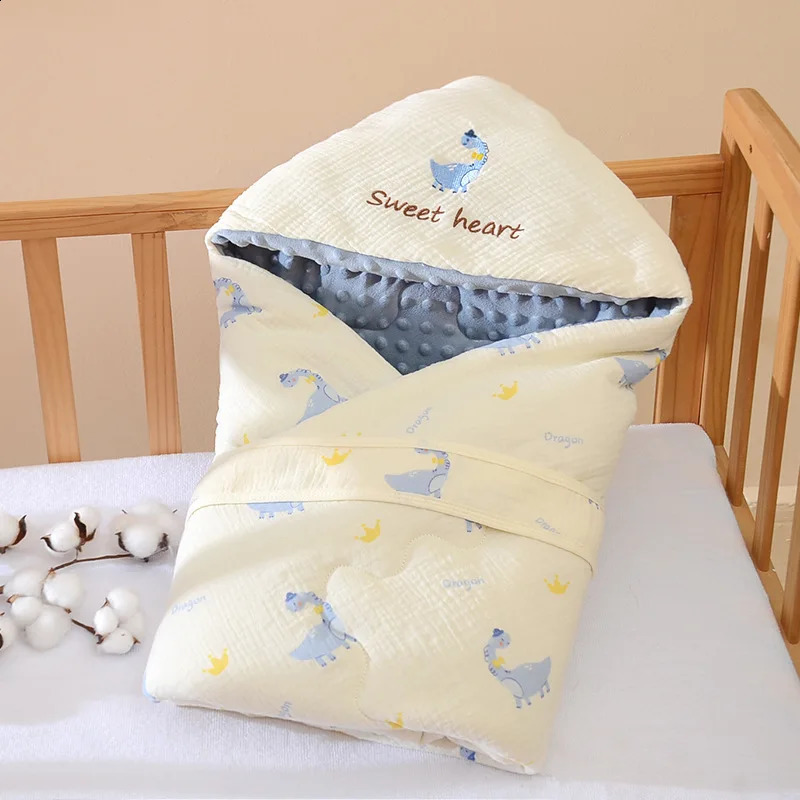 Pure Cotton Autumn and Winter born Baby Plus Cotton Quilt Thick born Baby Winter Blanket for Outing in The Delivery Room 251027