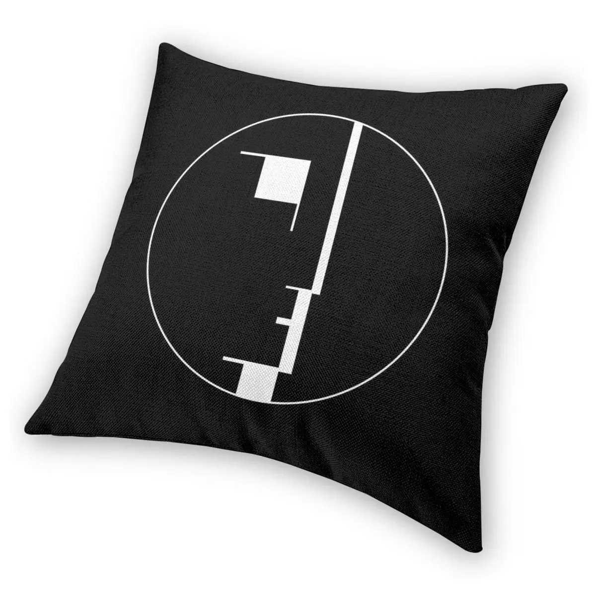 Pillow Case Bauhaus Square case Polyester Linen Velvet Pattern Zip Decorative Throw Case Sofa Seater Cushion Case 45x45 C251028