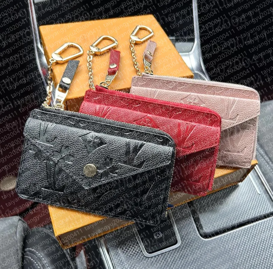 10A CARD HOLDER RECTO VERSO Designer Fashion Womens Mini Zippy Organizer Wallet Coin Purse Bag Belt Charm Key Pouch Pochette Accessoires M69431